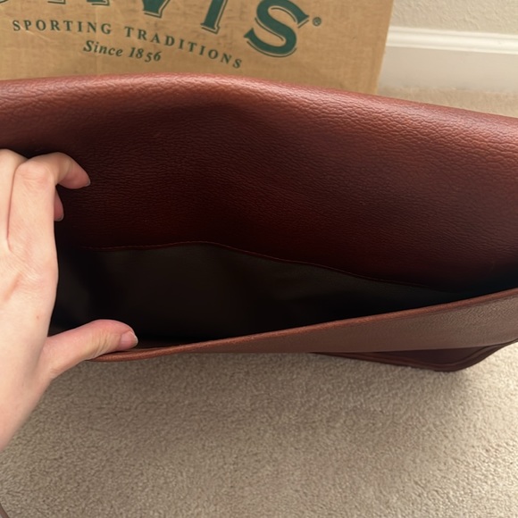 Vintage Orvis Leather Briefcase - Picture 10 of 14